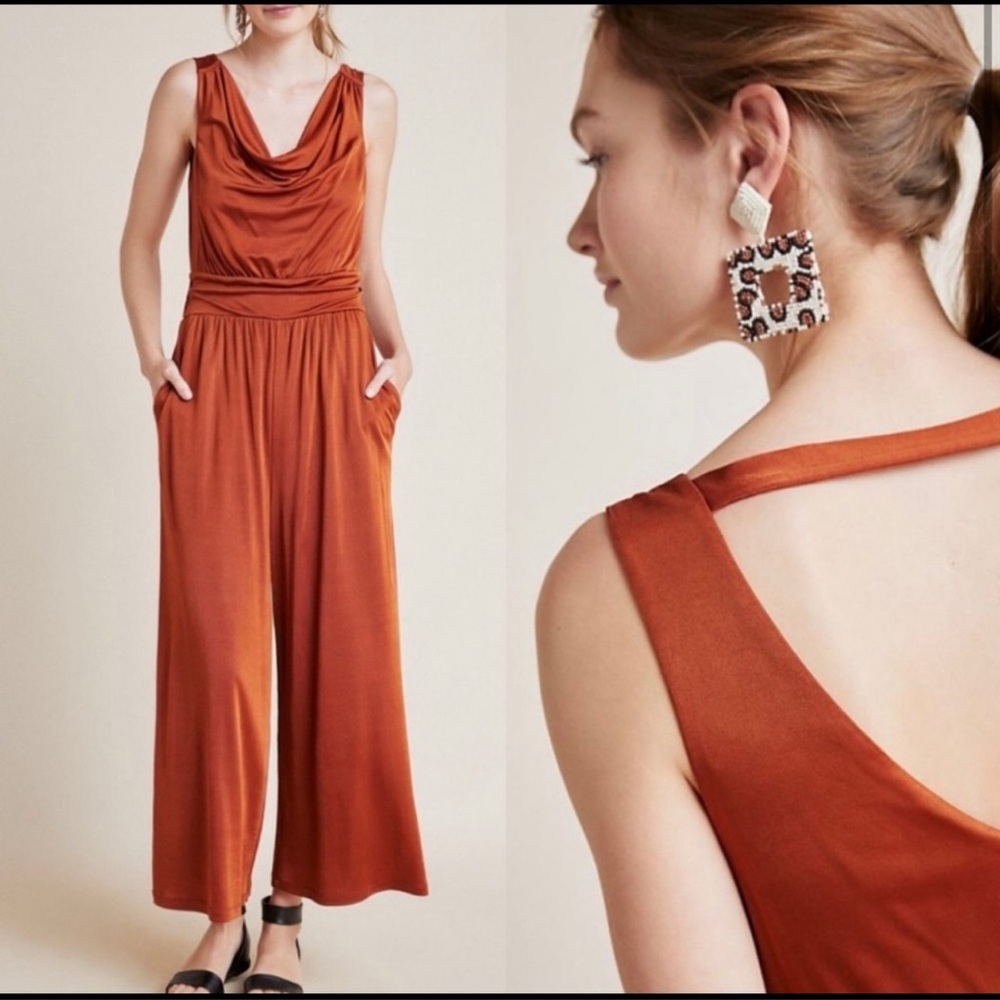 Maeve Anthropologie Enchantment Jumpsuit Xs